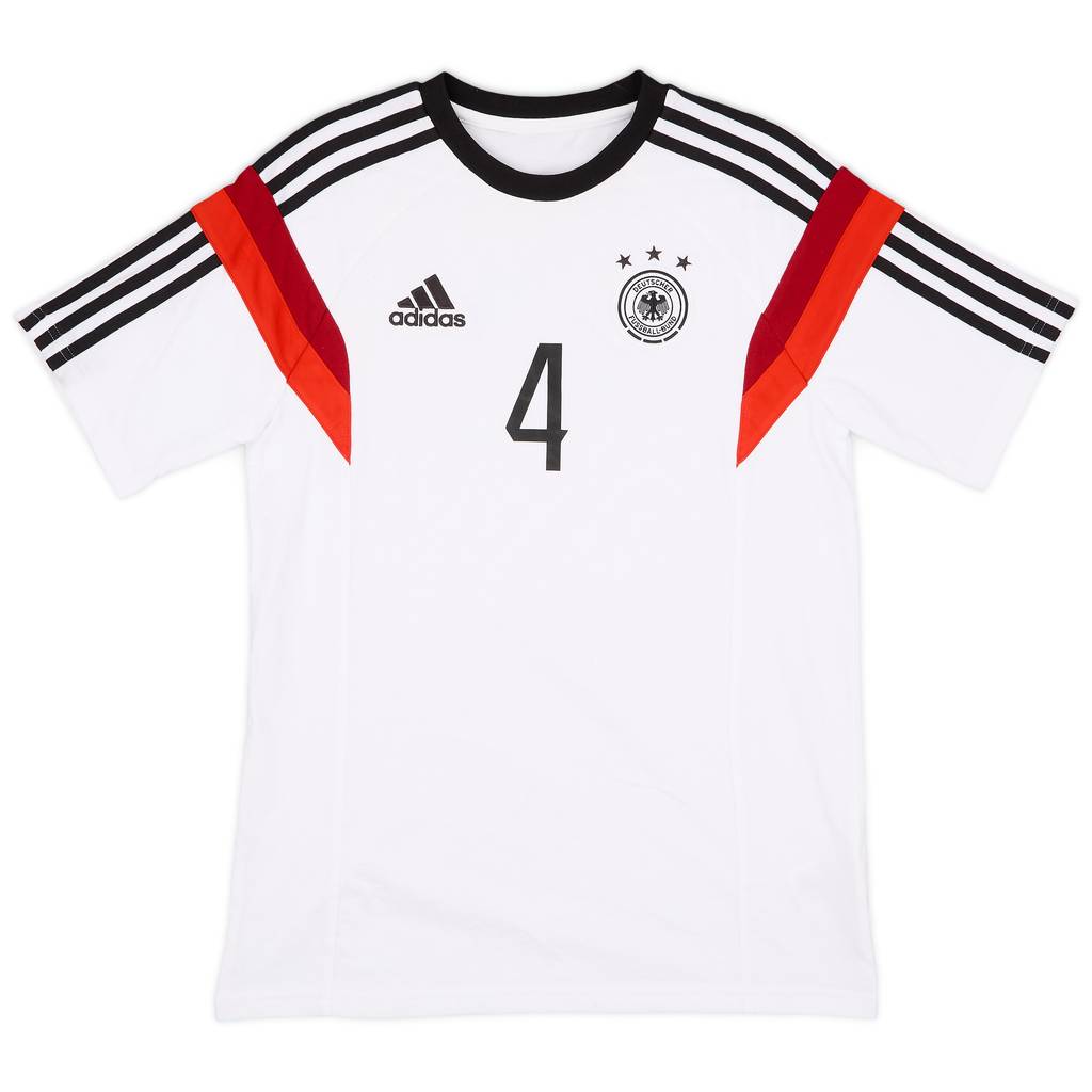 2013-14 Germany adidas Training Tee #4 - 9/10 - (S)