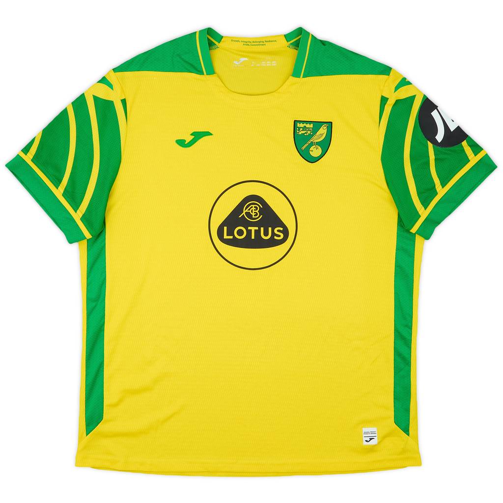 2021-22 Norwich Home Shirt - 8/10 - (XXL)