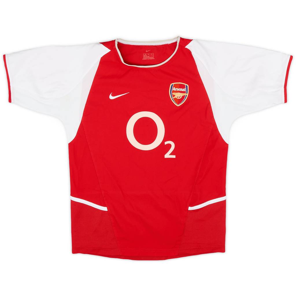 2002-04 Arsenal Home Shirt - 8/10 - (M.Boys)