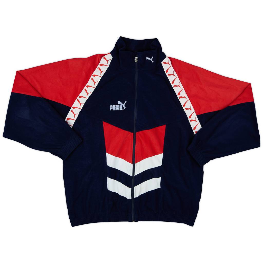 1996-98 Atletico Madrid Puma Track Jacket - 5/10 - (XL)