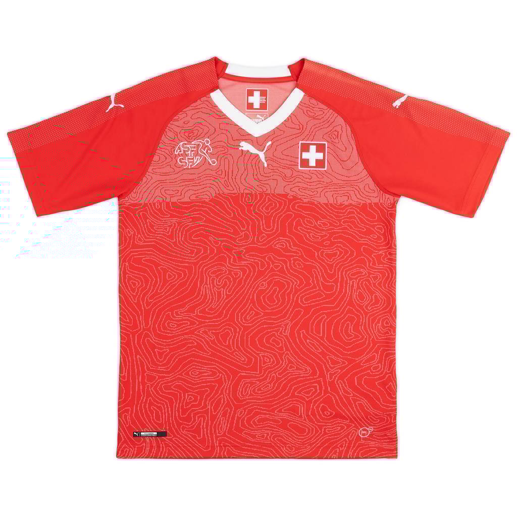 2018-20 Switzerland Home Shirt - 8/10 - (S)