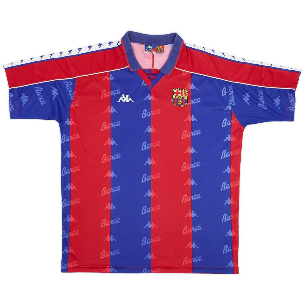 1992-95 Barcelona Home Shirt - 7/10 - (XL)