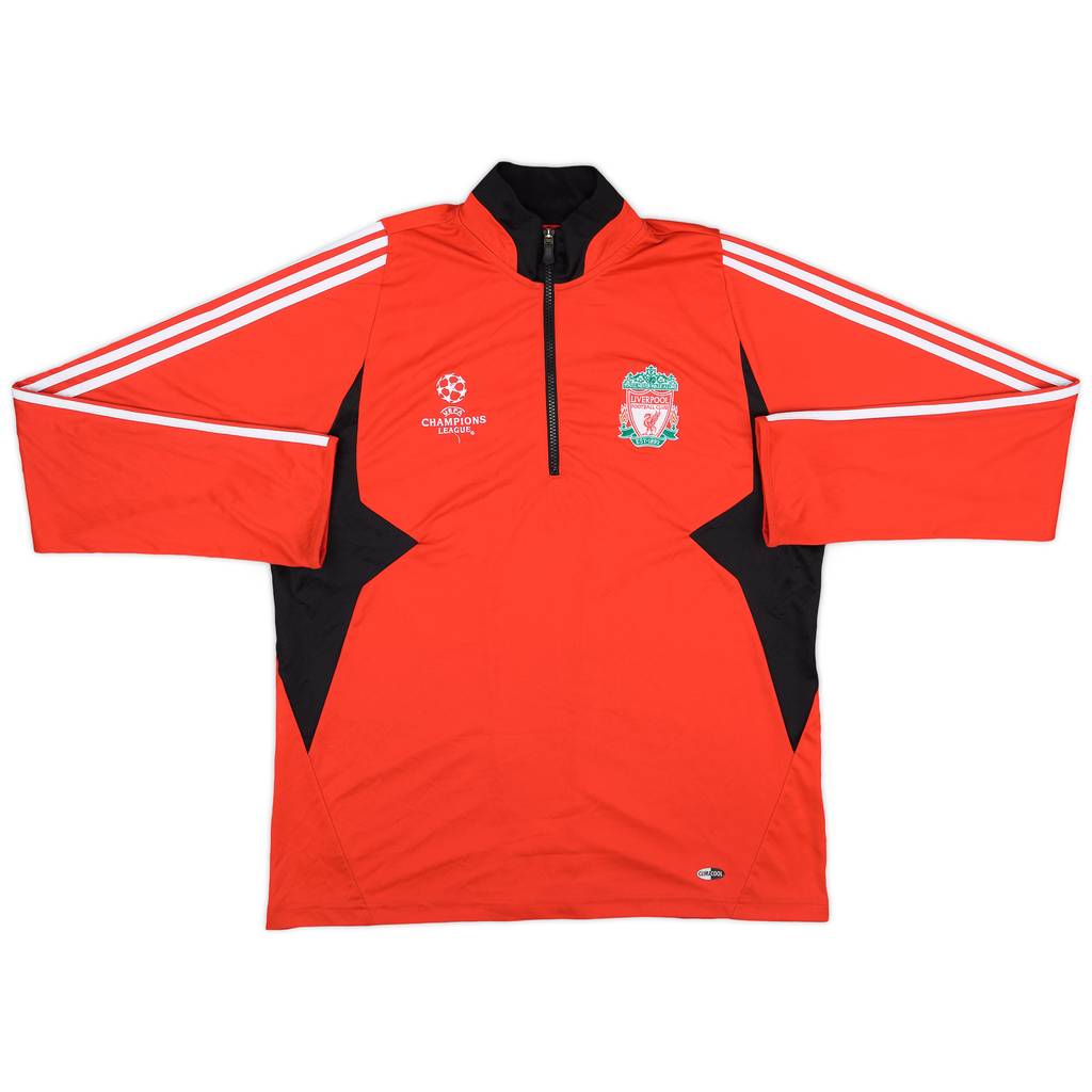 2007-08 Liverpool adidas 1/4 Zip CL Training Top - 6/10 - (M/L)