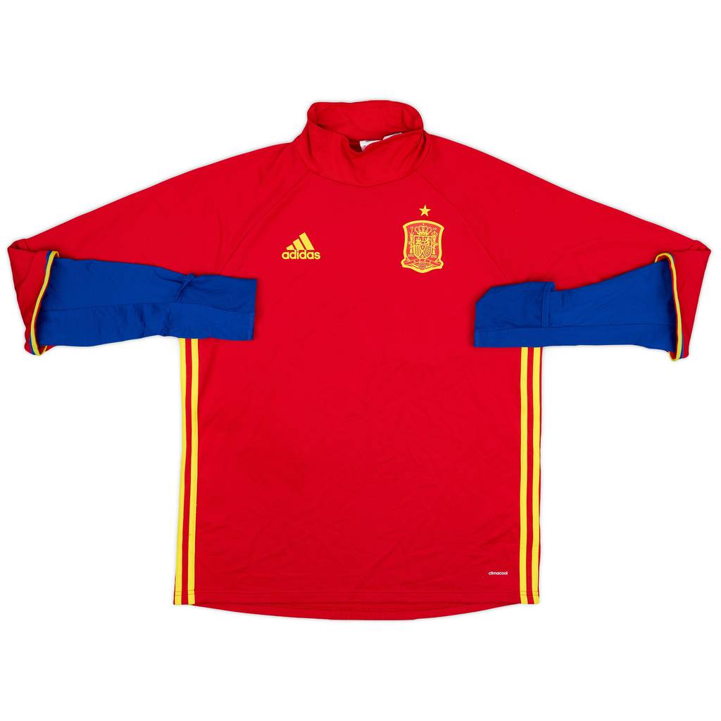 2015-16 Spain adidas Drill Top - 9/10 - (L)