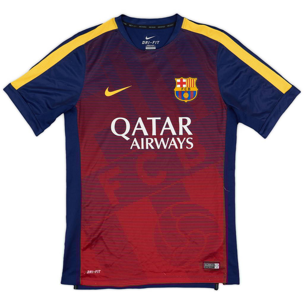 2015-16 Barcelona Nike Training Shirt - 7/10 - (M)