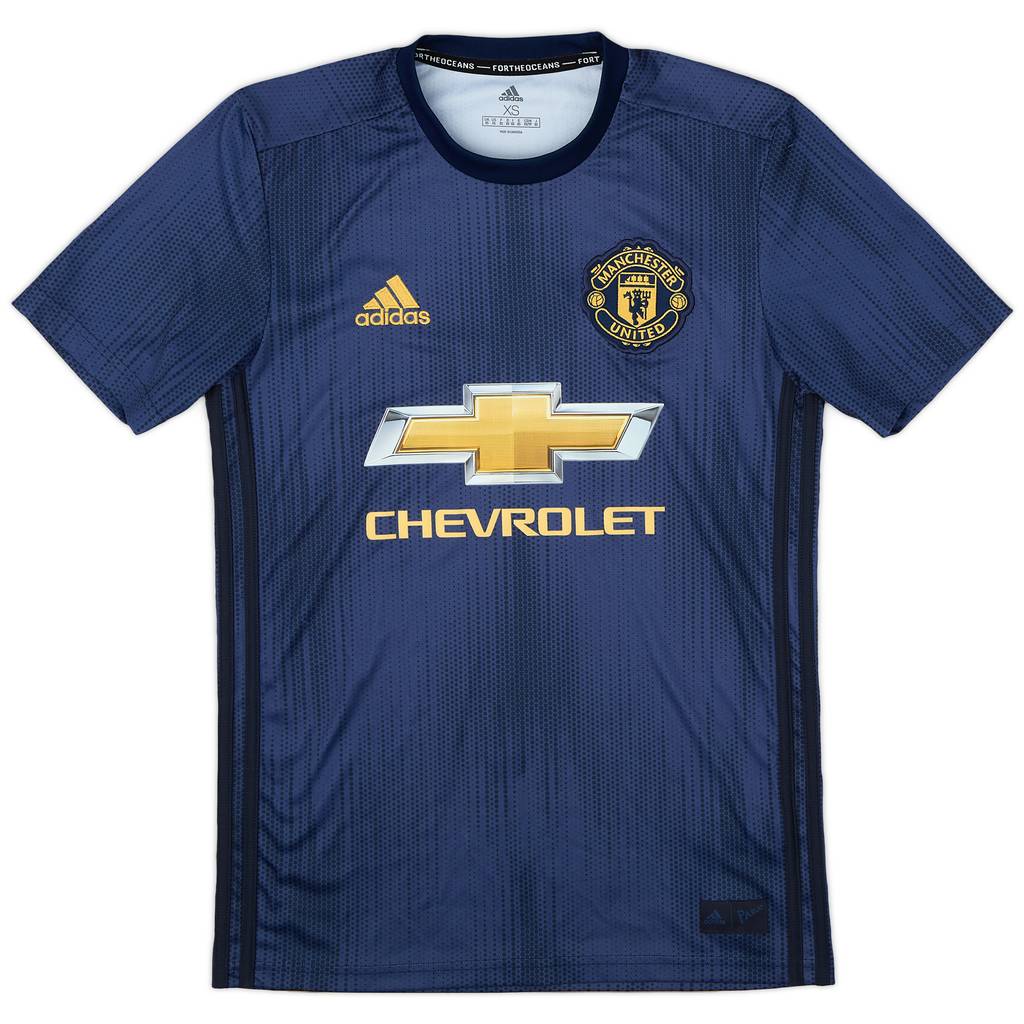 2018-19 Manchester United Third Shirt - 10/10 - (XS)
