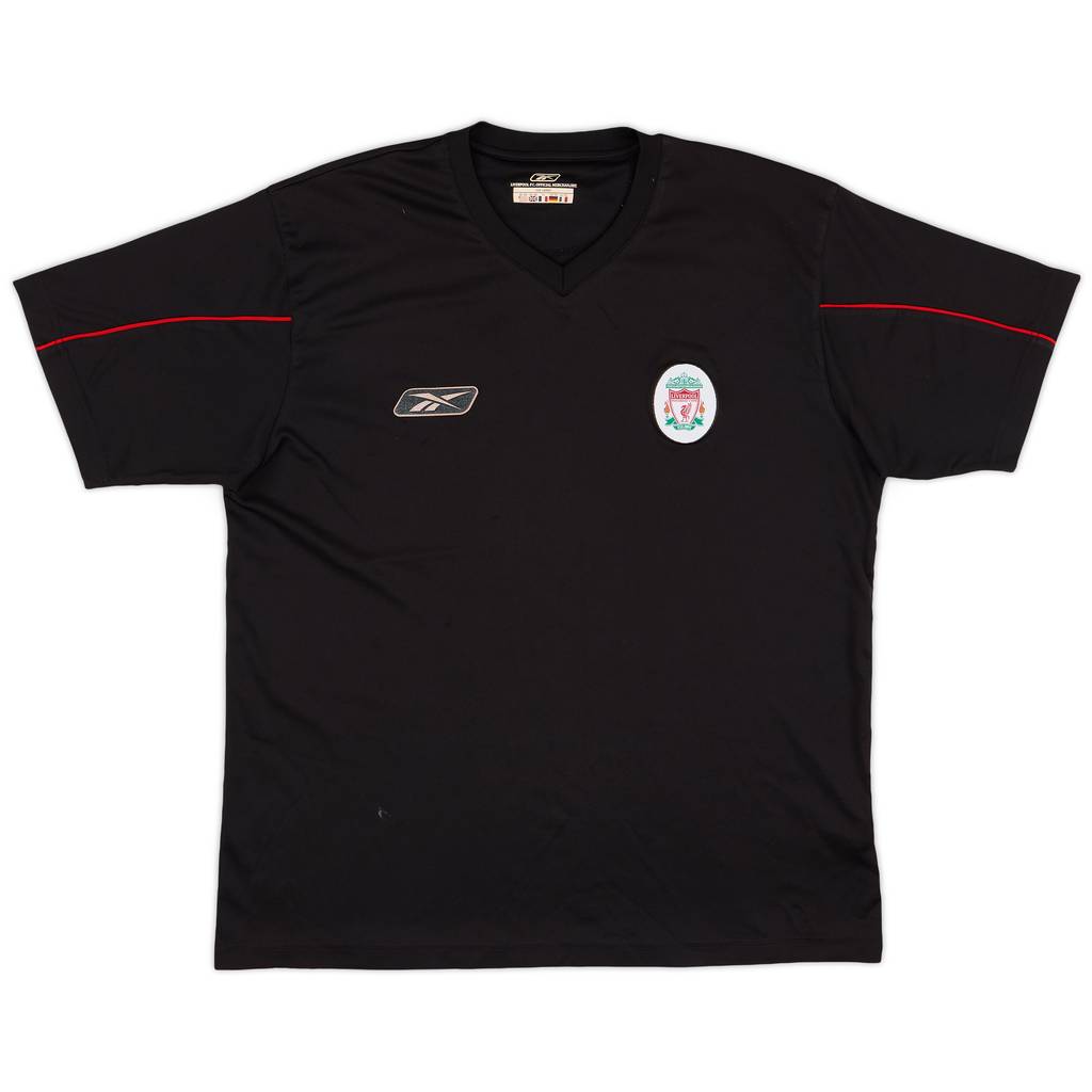 2002-03 Liverpool Reebok Training Shirt - 7/10 - (L)