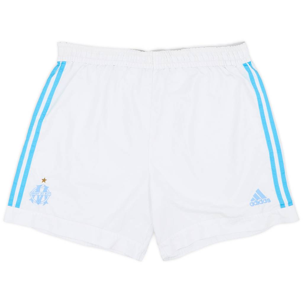 2002-03 Olympique Marseille Home Shorts - 5/10 - (XL)