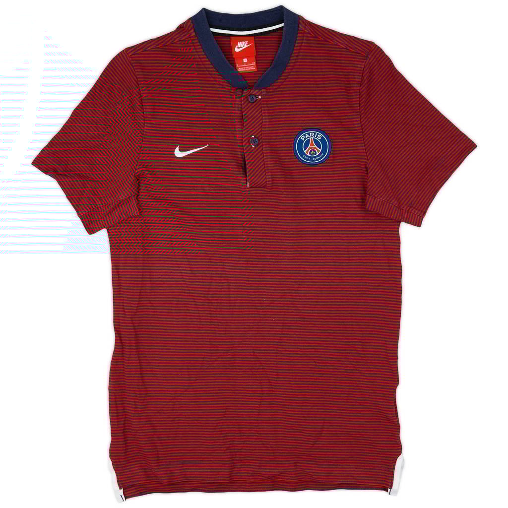 2017-18 Paris Saint-Germain Nike Polo Shirt - 9/10 - (S)