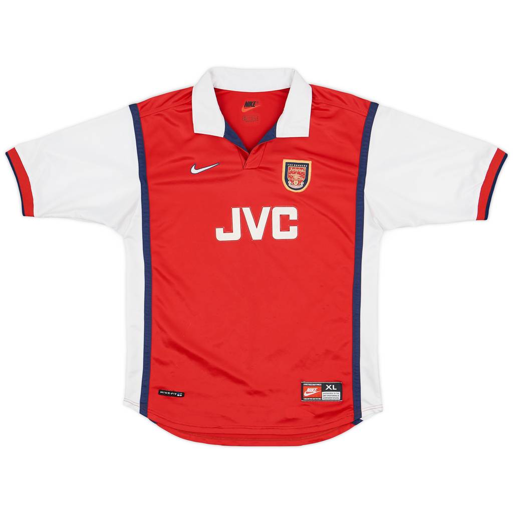 1998-99 Arsenal Home Shirt - 8/10 - (XL.Boys)