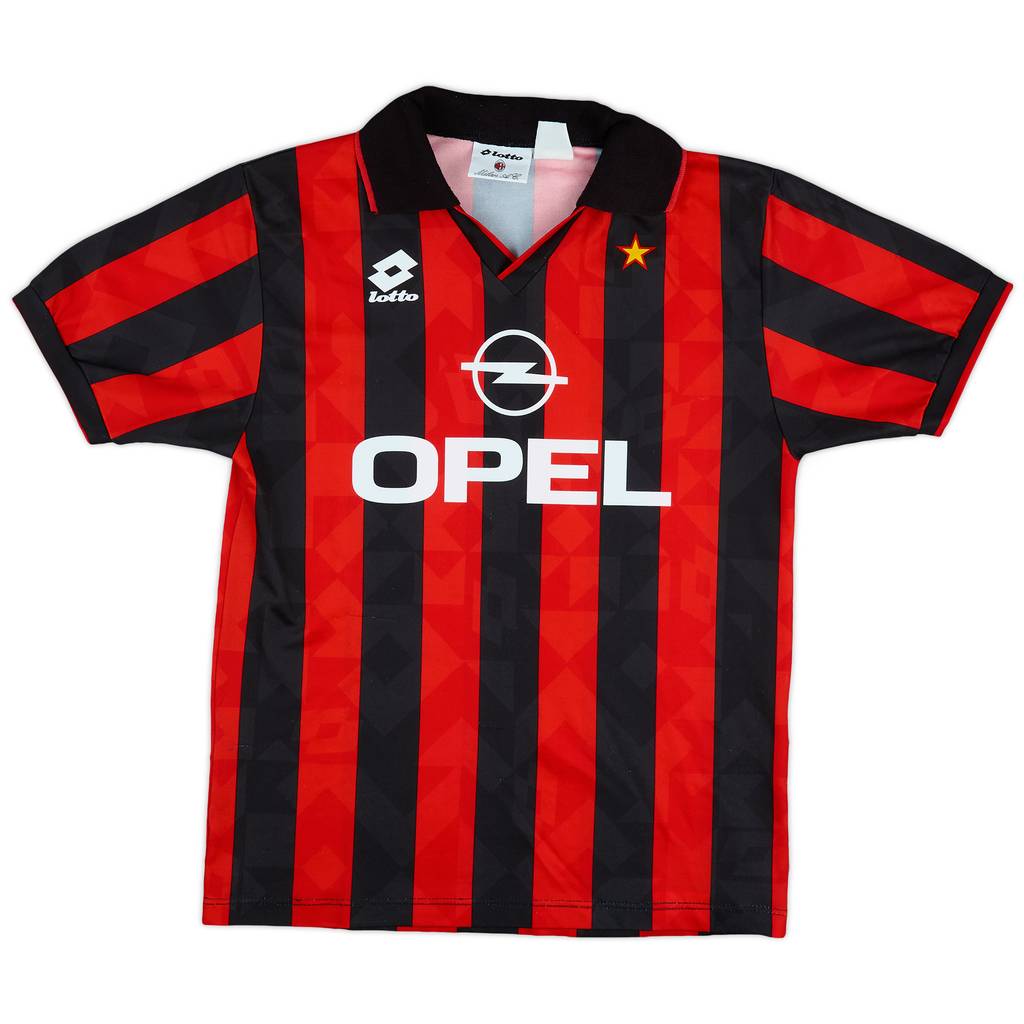 1994-95 AC Milan Home Shirt - 7/10 - (M)
