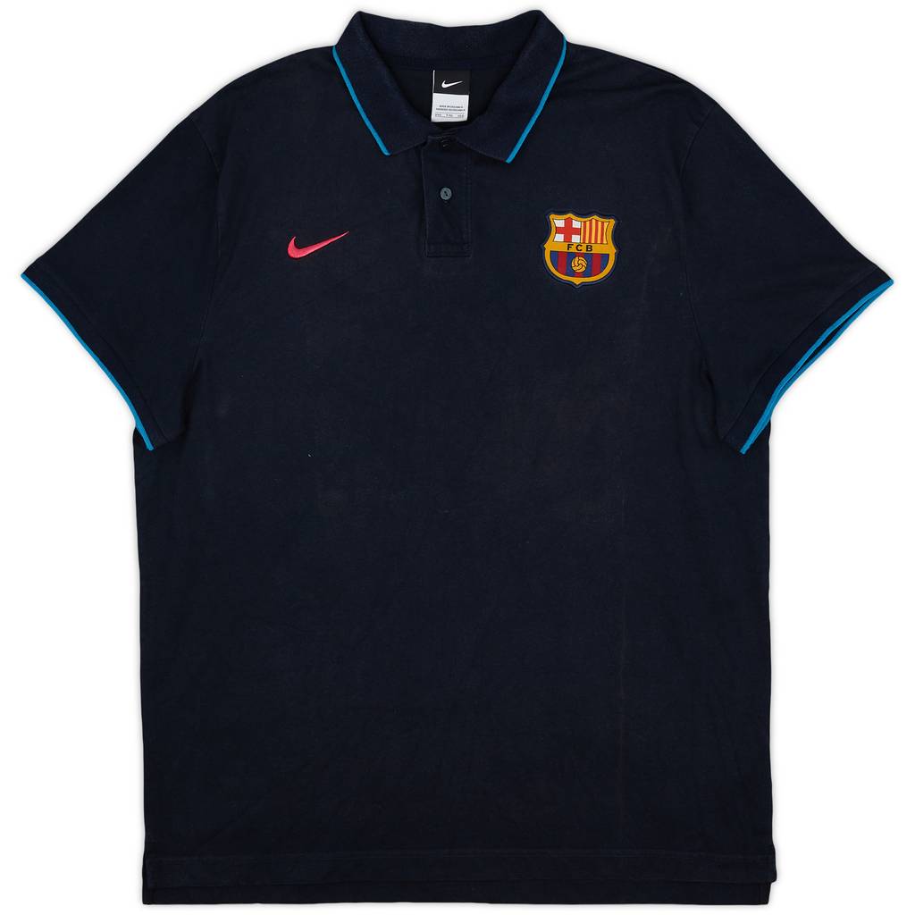 2010-11 Barcelona Nike Polo Shirt - 8/10 - (XXL)