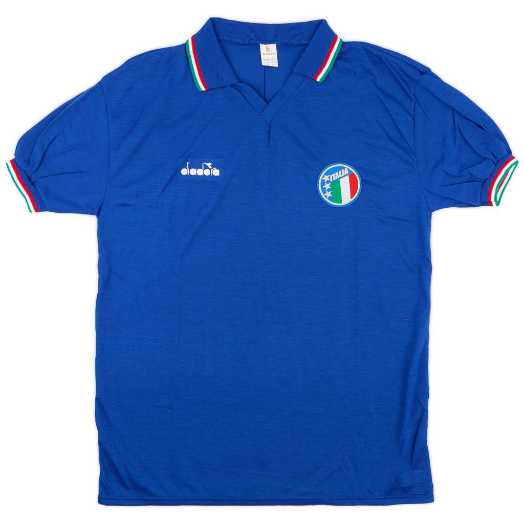 1986-90 Italy Home Shirt - 9/10 - (L)