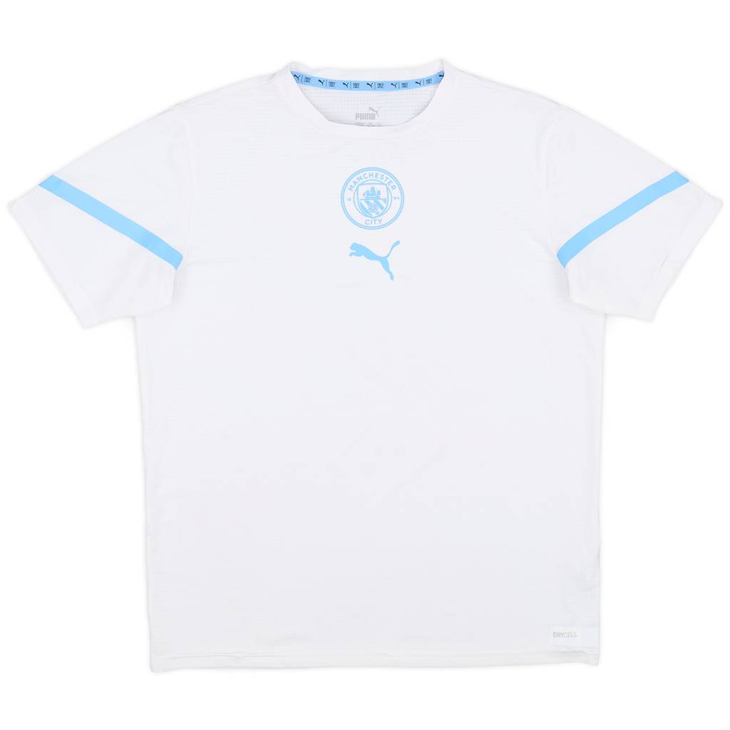 2020-21 Manchester City Puma Training Shirt - 9/10 - (XL.Boys)