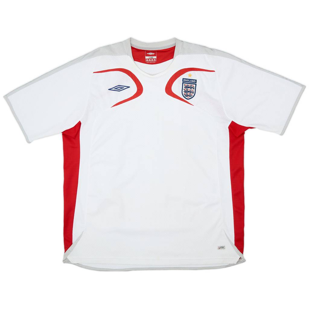 2005-06 England Umbro Training Shirt - 6/10 - (XXL)