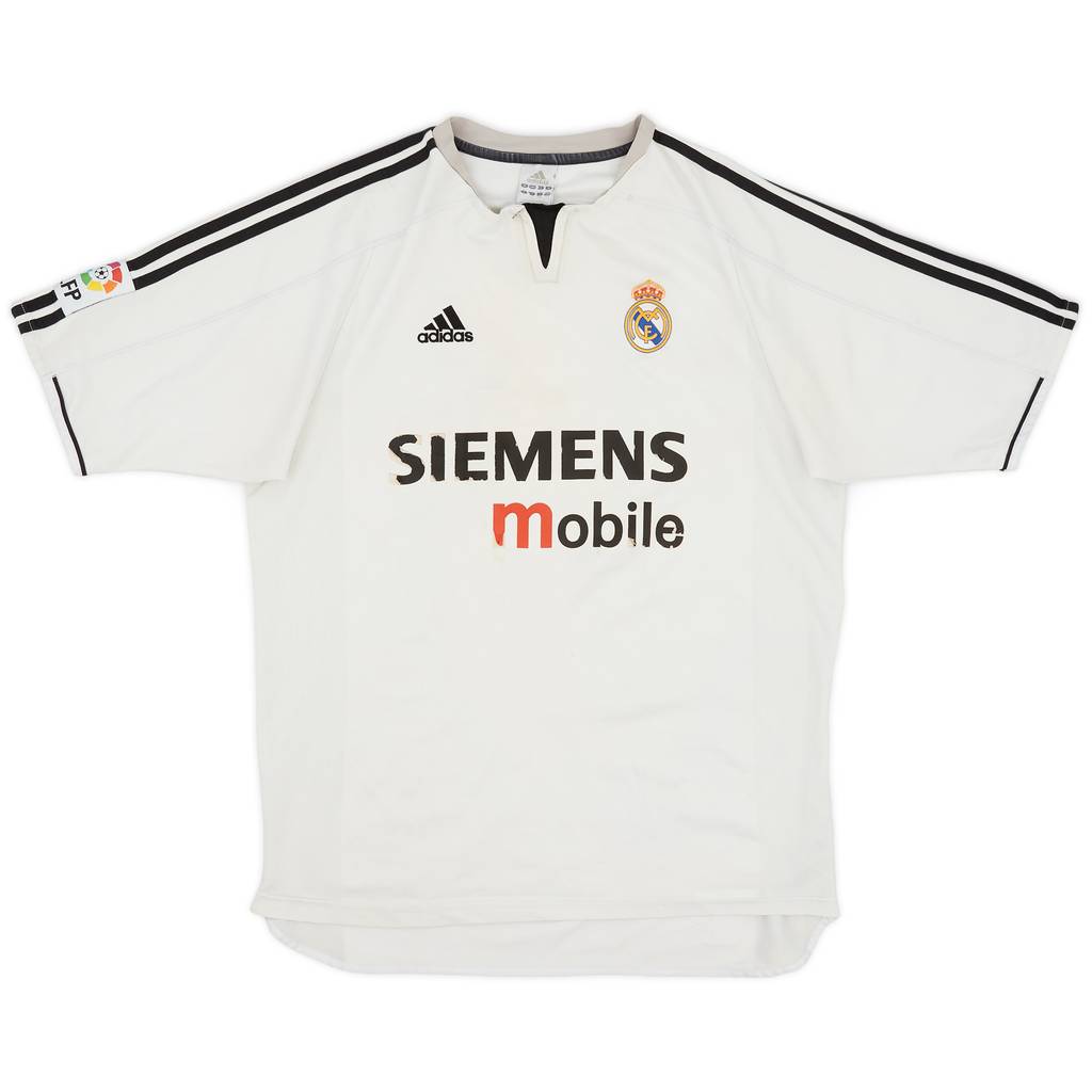 2003-04 Real Madrid Home Shirt - 5/10 - (L)