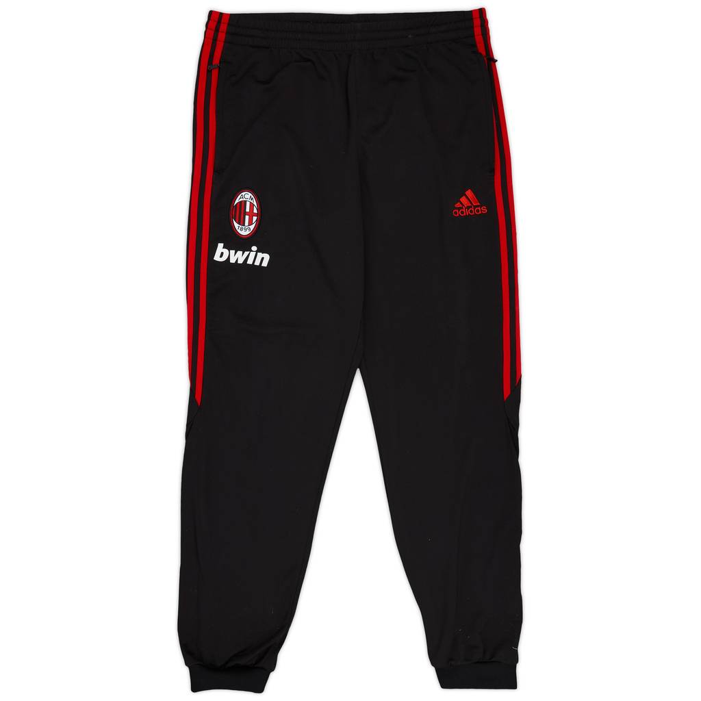2009-10 AC Milan adidas Track Pants/Bottoms - 9/10 - (M)