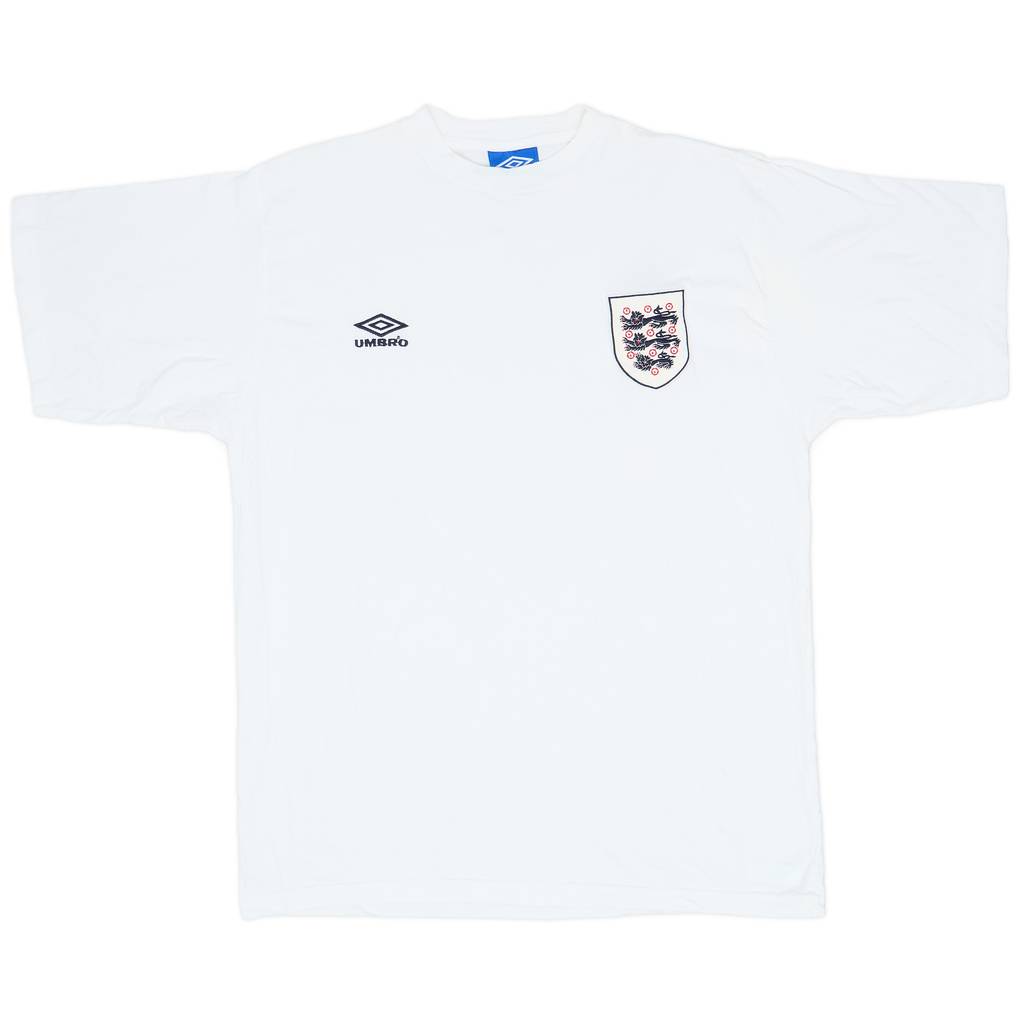 2000s England Umbro Leisure Tee - 9/10 - (XL)