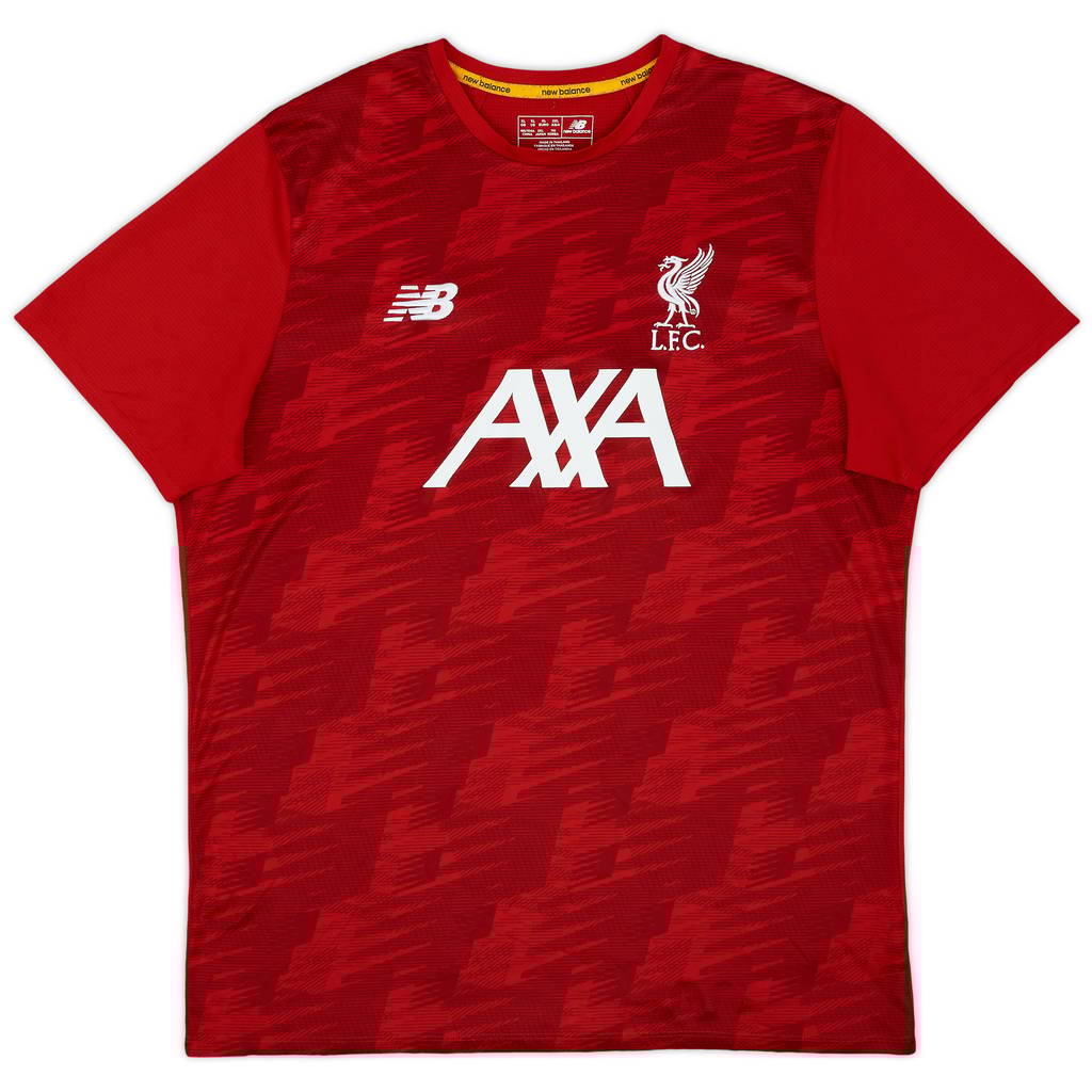 2019-20 Liverpool New Balance Training Shirt - 8/10 - (XL)