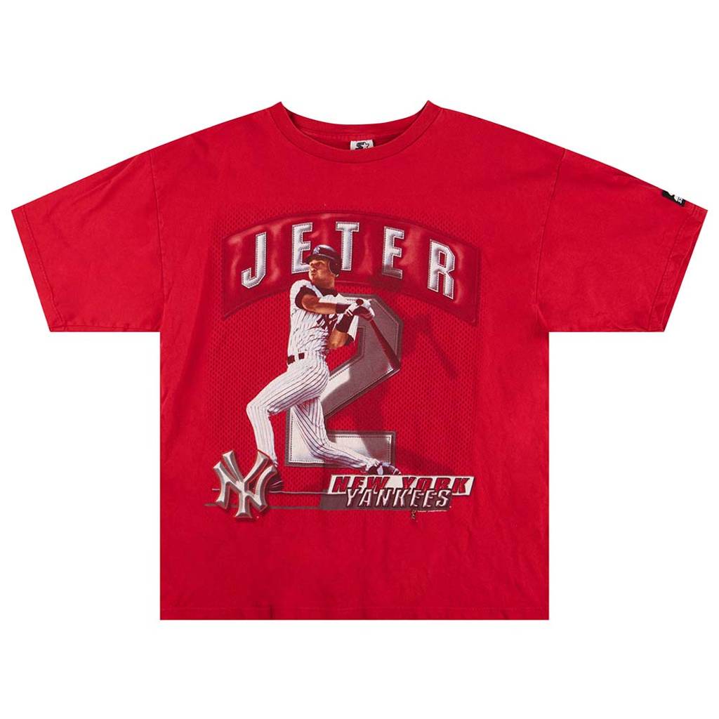1998 New York Yankees Derek Jeter Starter Graphic Tee L