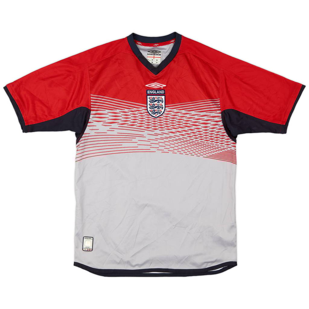 2002-03 England Umbro Training Shirt - 8/10 - (S)