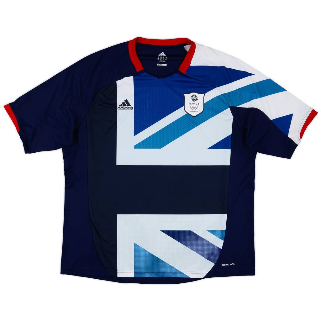 2012 Team GB Olympic Home Shirt - 8/10 - (XXL)