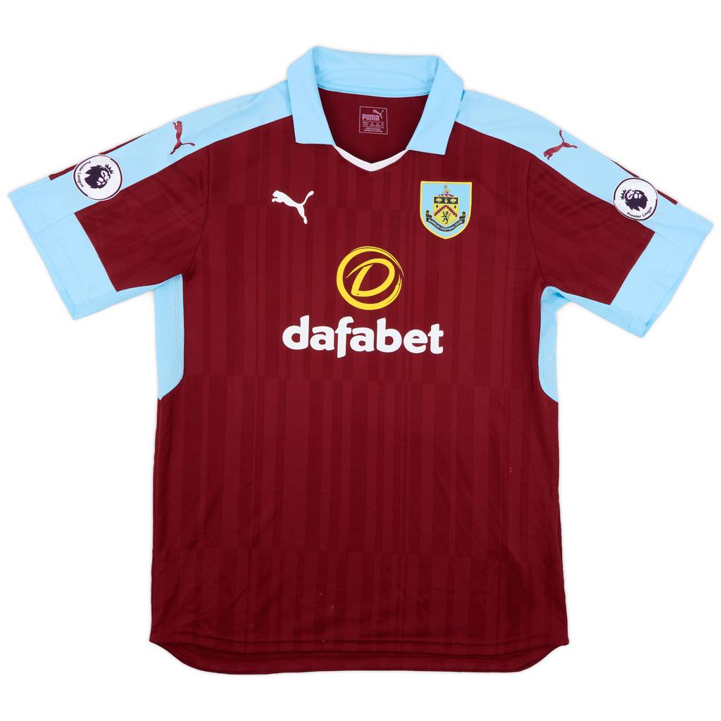 2016-17 Burnley Home Shirt - 7/10 - (XL)