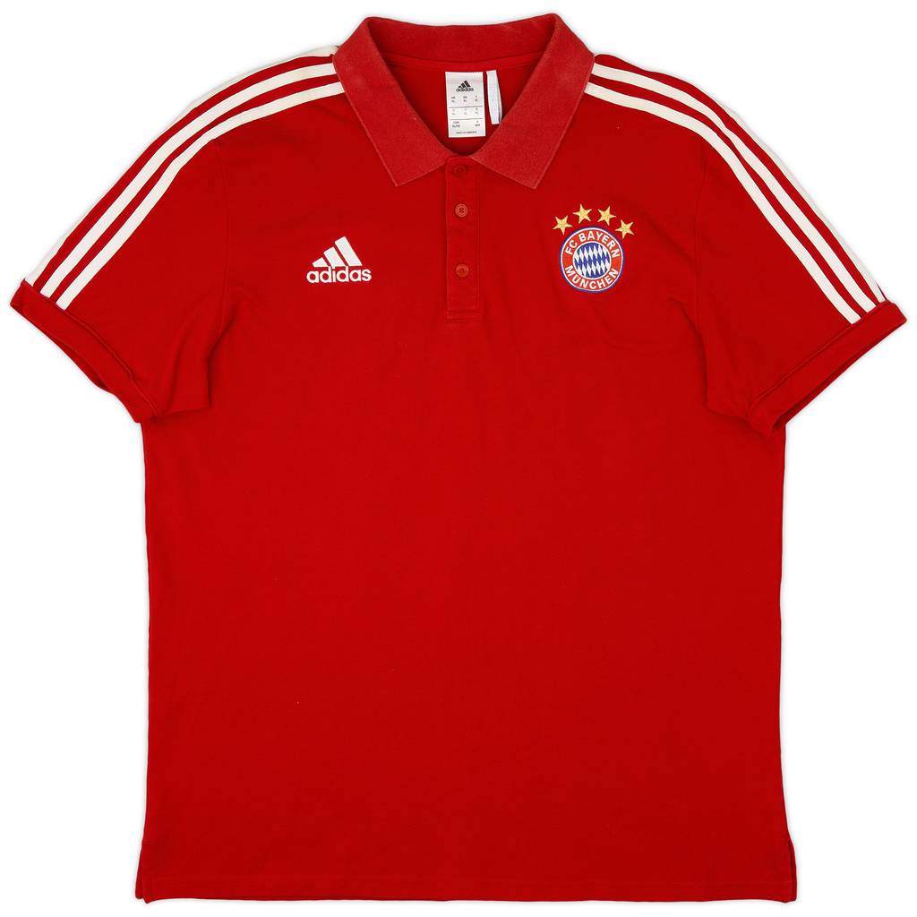 2017-18 Bayern Munich adidas Polo Shirt - 7/10 - (XL)