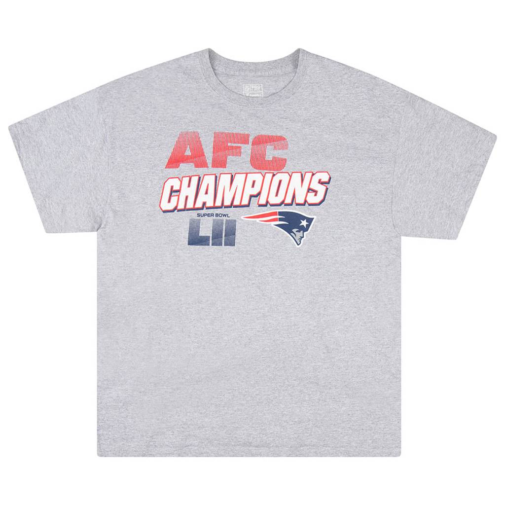 2018 New England Patriots AFC Champions Graphic Tee XL