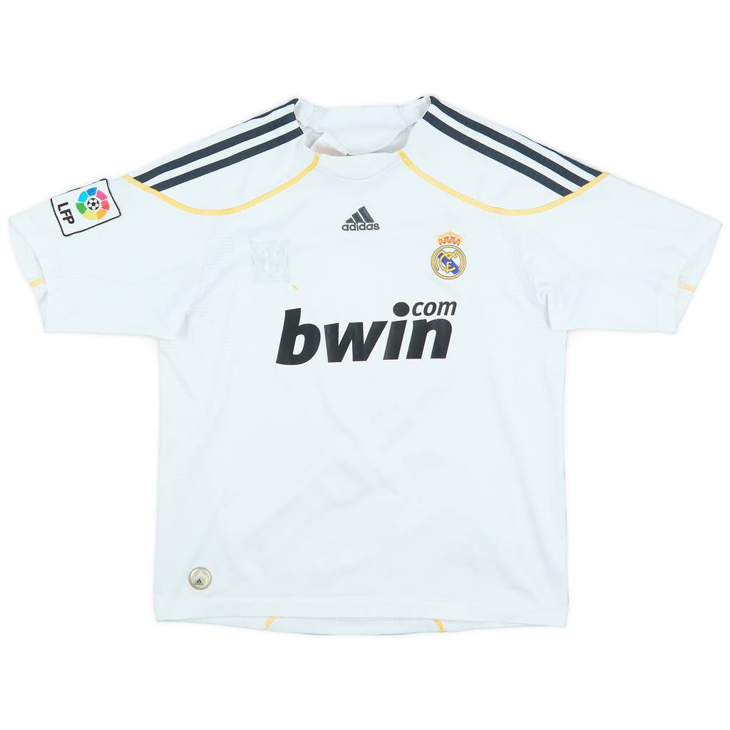 2009-10 Real Madrid Home Shirt - 5/10 - (M.Boys)