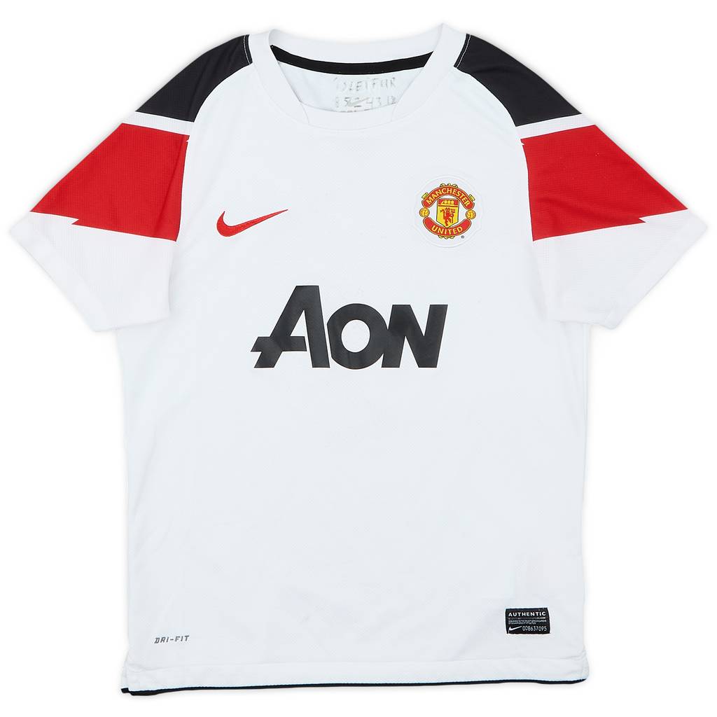 2010-12 Manchester United Away Shirt - 5/10 - (M.Boys)