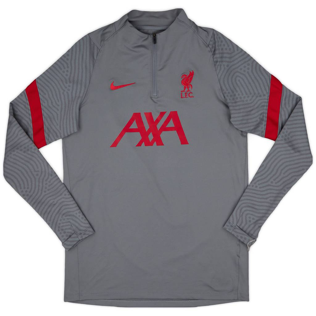 2020-21 Liverpool 1/4 Zip Drill Top - 7/10 - (M)