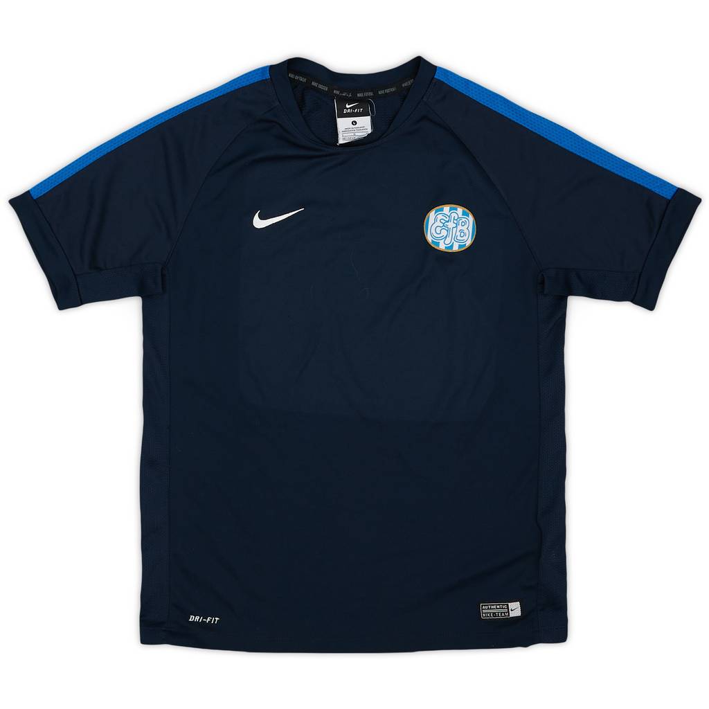 2015-16 Esbjerg Nike Training Shirt - 8/10 - (L.Boys)