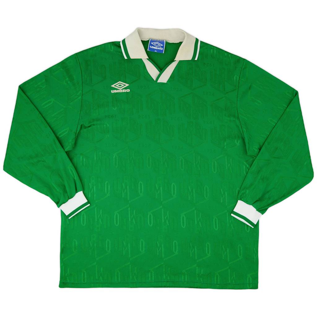 1990s Umbro Template L/S Shirt - 6/10 - (XL)