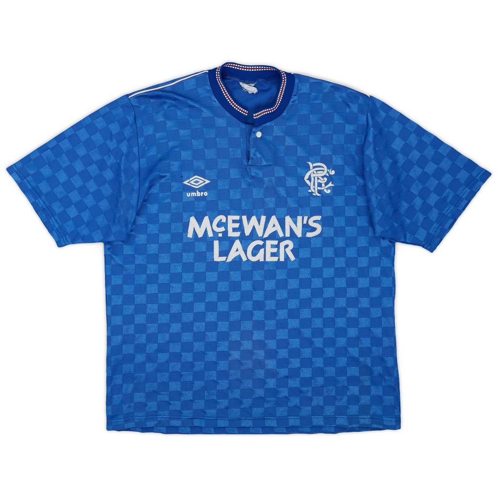 1987-90 Rangers Home Shirt - 5/10 - (M)