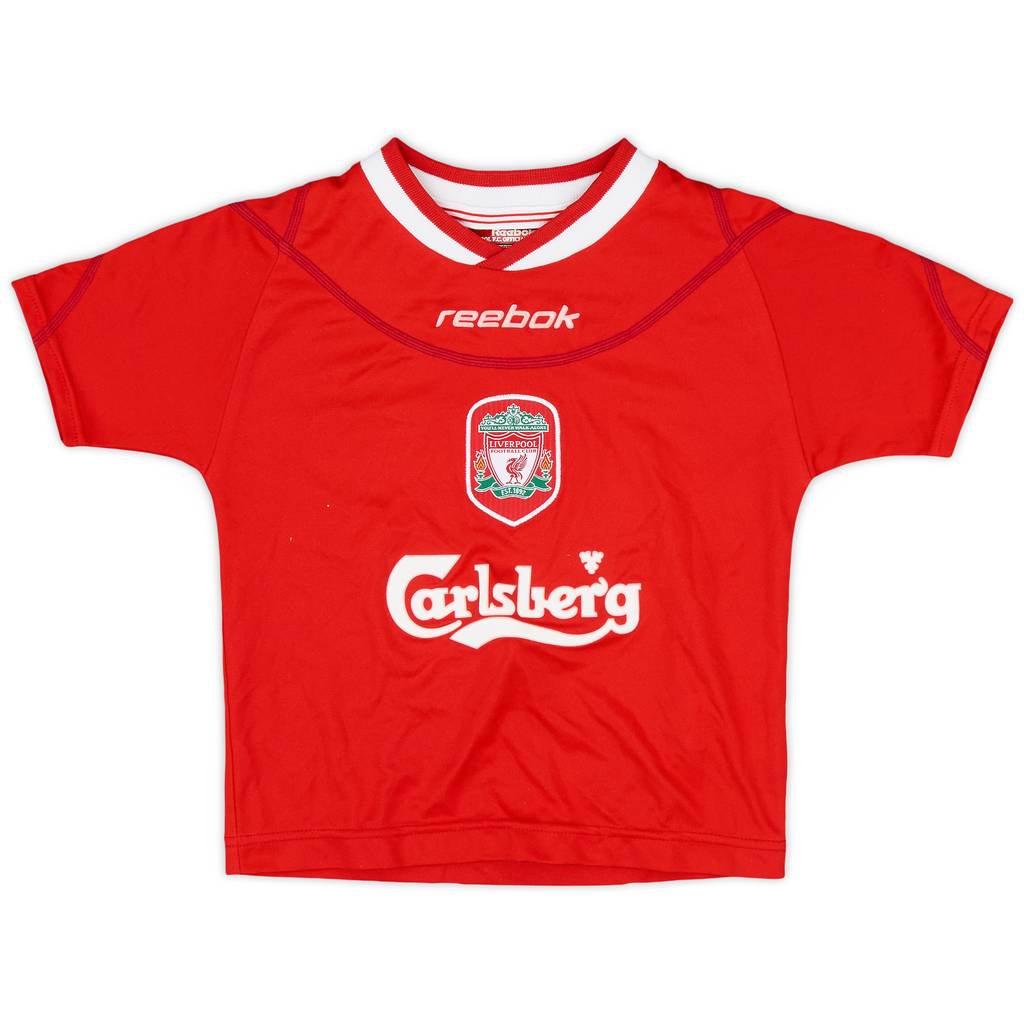 2002-04 Liverpool Home Shirt - 8/10 - (2-3 Years)