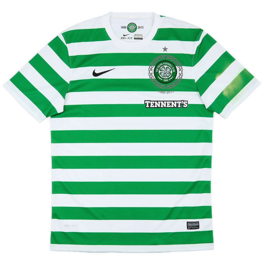 2013-15 Celtic Home Shirt - 9/10 - (M)