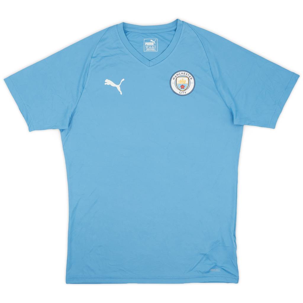 2019-20 Manchester City Puma Training Shirt - 8/10 - (M)