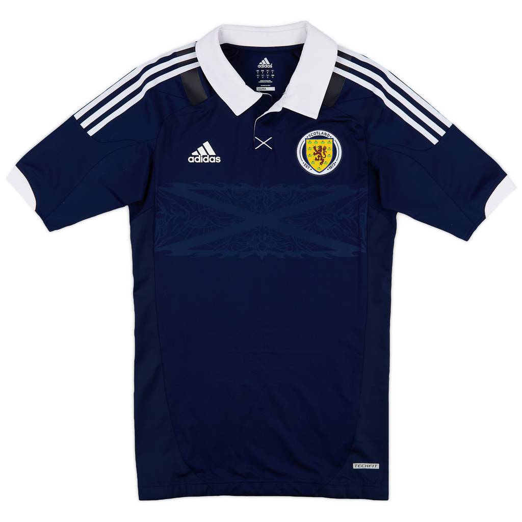 2011-13 Scotland Player Issue Home Shirt - 8/10 - (L)
