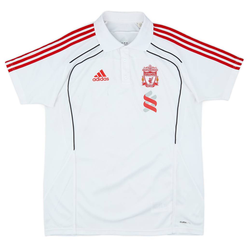 2010-11 Liverpool adidas Polo Shirt - 6/10 - (L)
