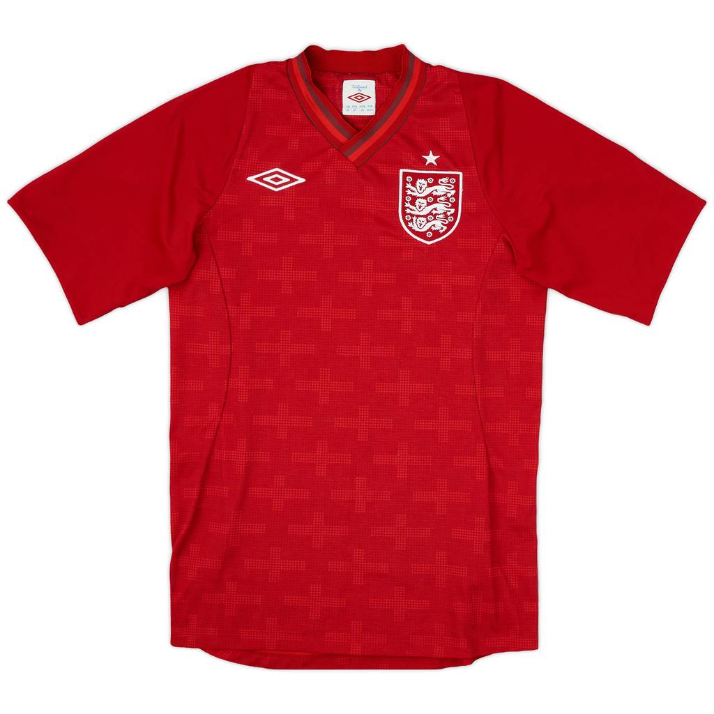 2012-13 England GK Home S/S Shirt - 9/10 - (XS)