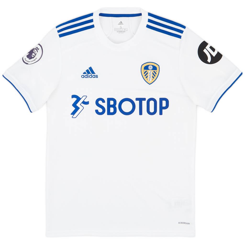 2020-21 Leeds United Home Shirt - 9/10 - (S)