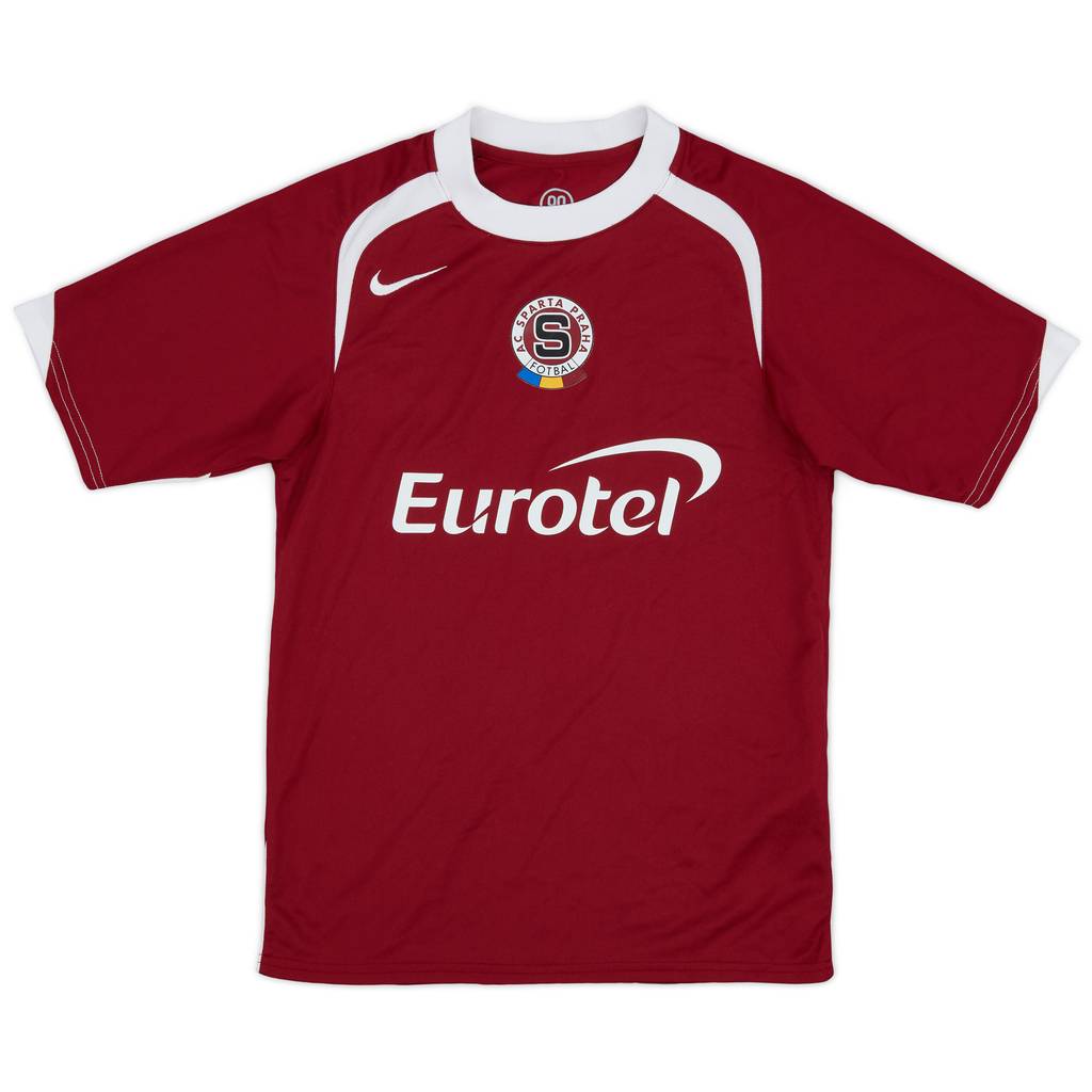 2005-06 Sparta Prague Home Shirt - 9/10 - (XS)