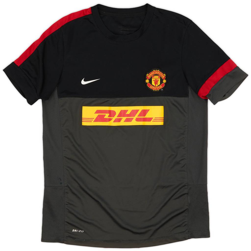 2012-13 Manchester United Nike Training Shirt - 9/10 - (XL.Boys)