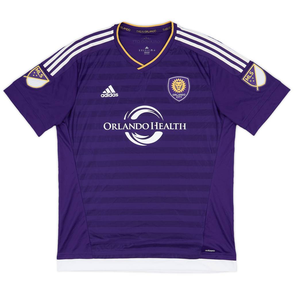 2015 Orlando City Home Shirt - 8/10 - (XL)