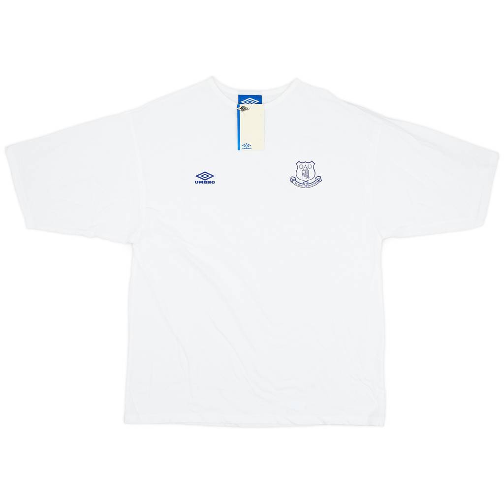 1999-00 Everton Umbro Leisure Tee (L)