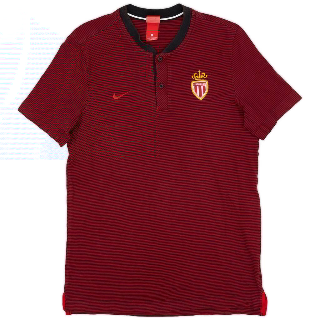 2017-18 Monaco Nike Polo Shirt - 9/10 - (L)