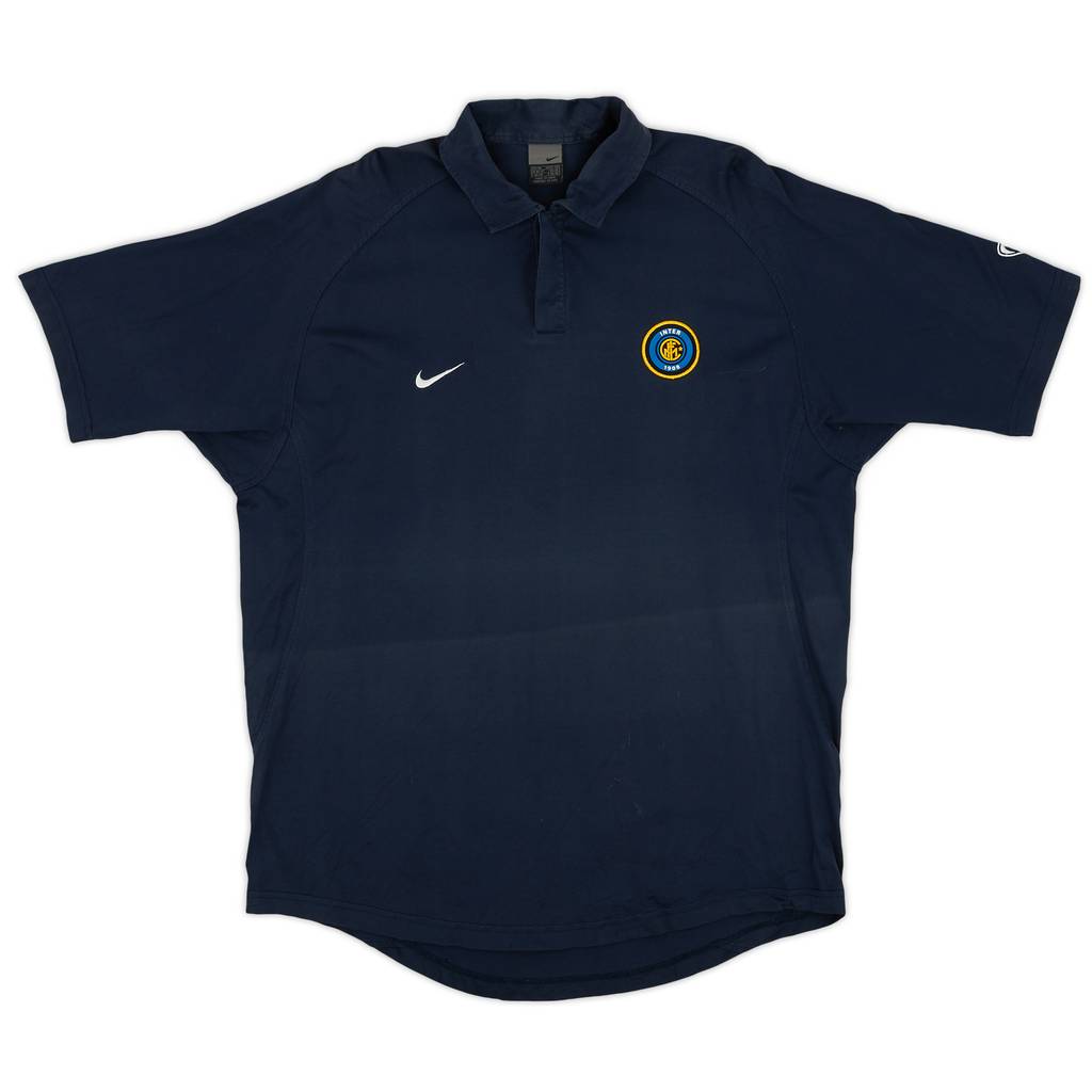 2003-04 Inter Milan Nike Polo Shirt - 9/10 - (XL)