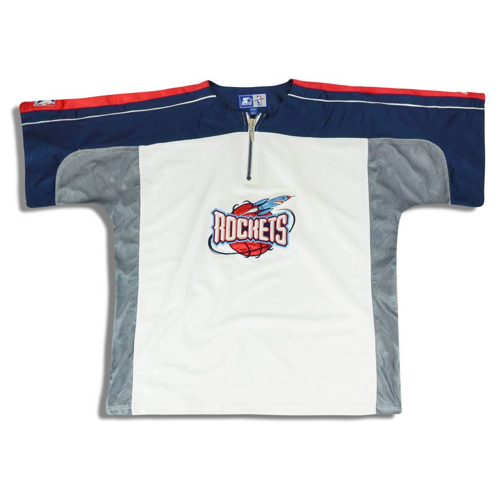 1995-03 Houston Rockets Starter Shooting Shirt M
