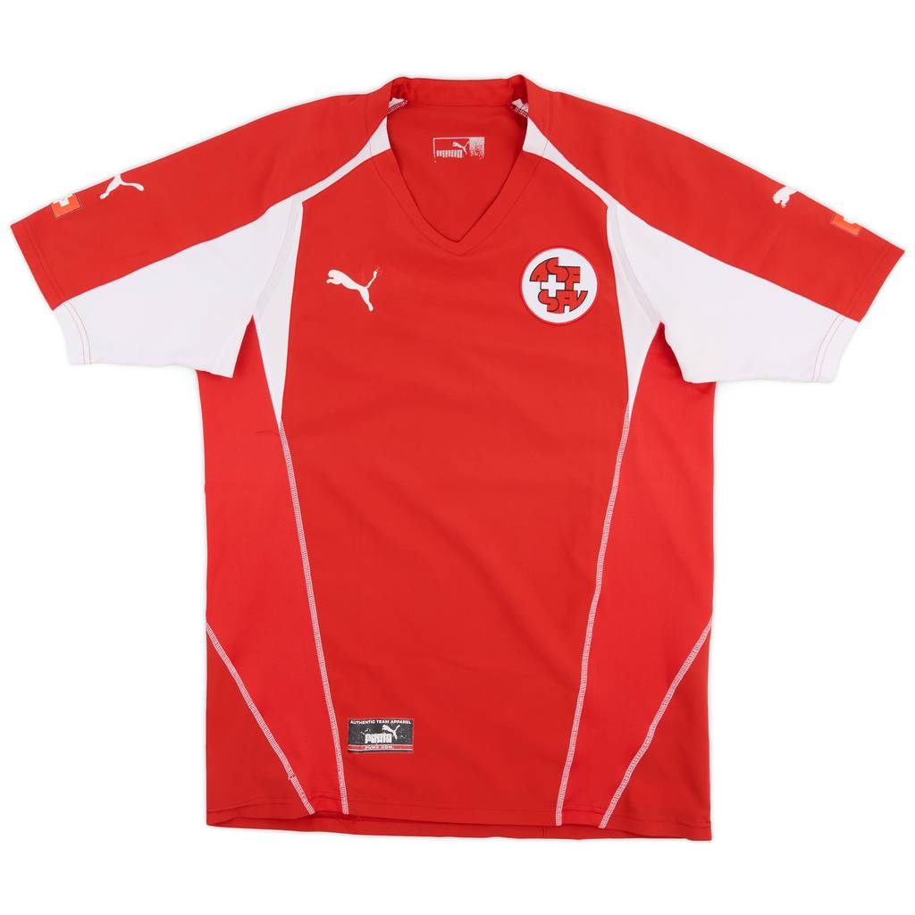 2004-06 Switzerland Home Shirt - 5/10 - (L)